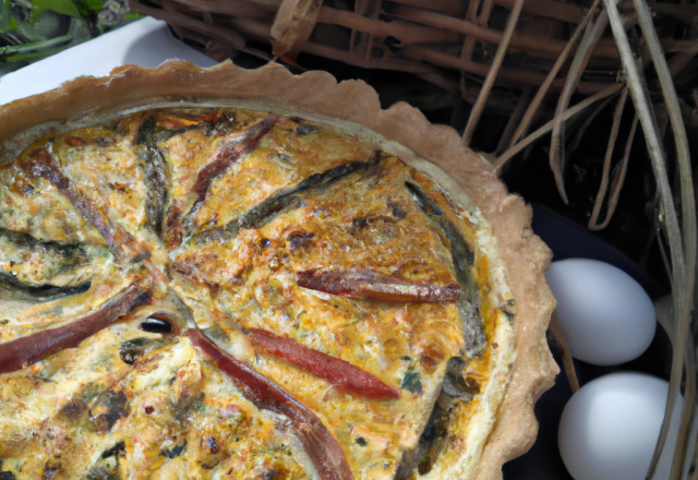 Quiche à la provençale