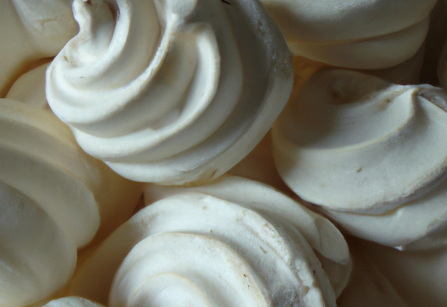 Meringue française maison