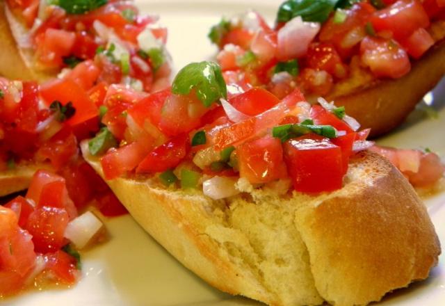 Mini Bruschetta Printanière