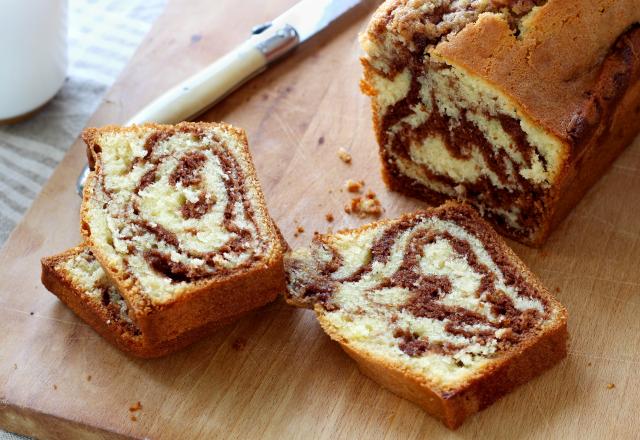 Cake marbré au Nutella