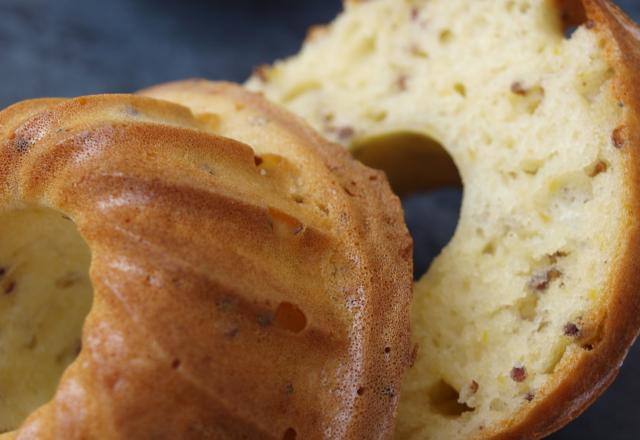 Cake à la moutarde et au fromage frais