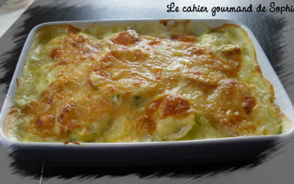 Gratin de courgettes fait maison