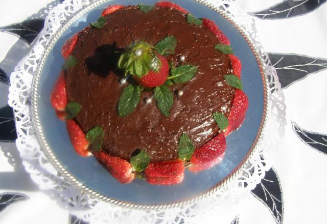 Fraises-Chocolat Mariage Heureux