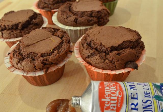 Fondant au chocolat et aux marrons