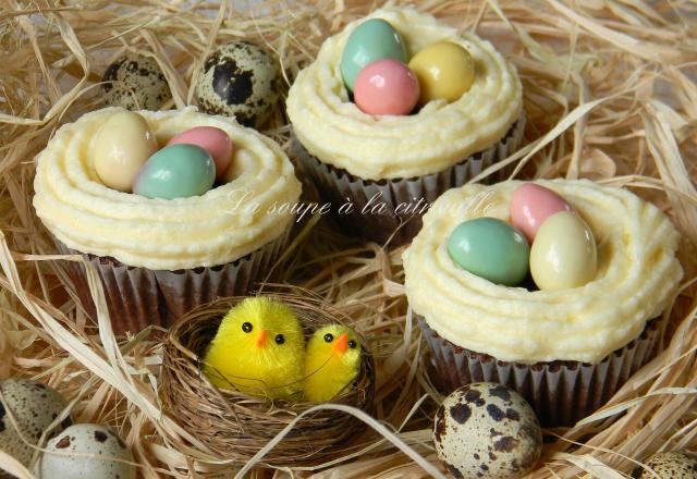 Easter cupcakes (cupcakes de Pâques)