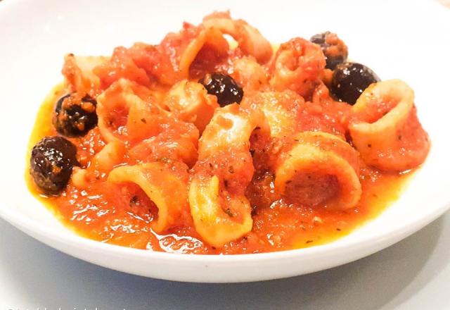 Calamars à la tomate