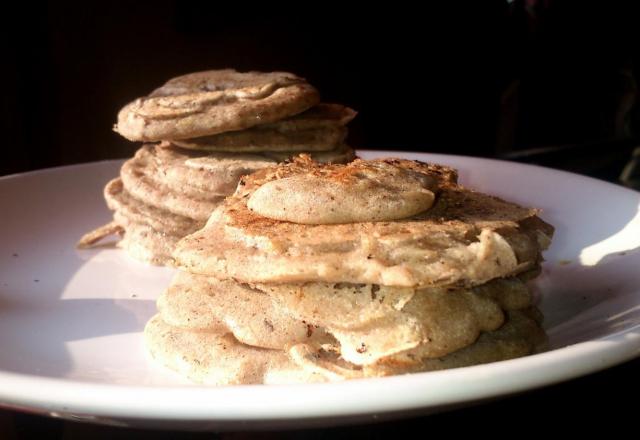 Minis crêpes de sarrasin et lin