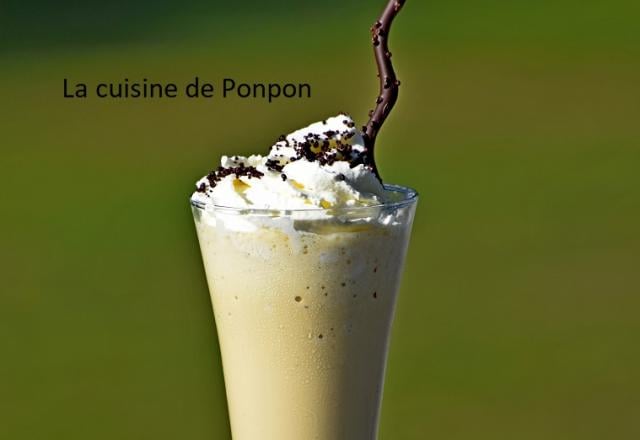 Milk shake au café