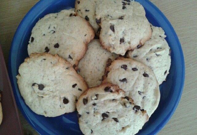 Cookies moelleux aux deux chocolats