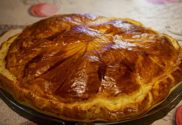 Galette des Rois à la frangipane comme on l'aime