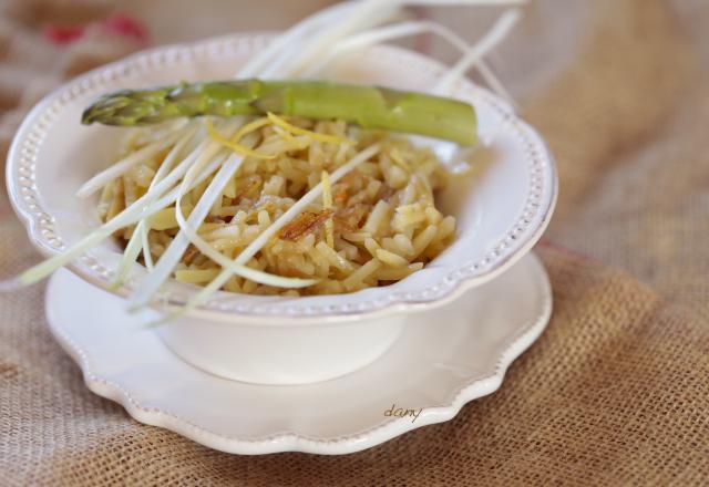 Risotto de pommes de terre