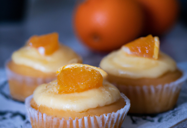 Cupcakes à l'orange