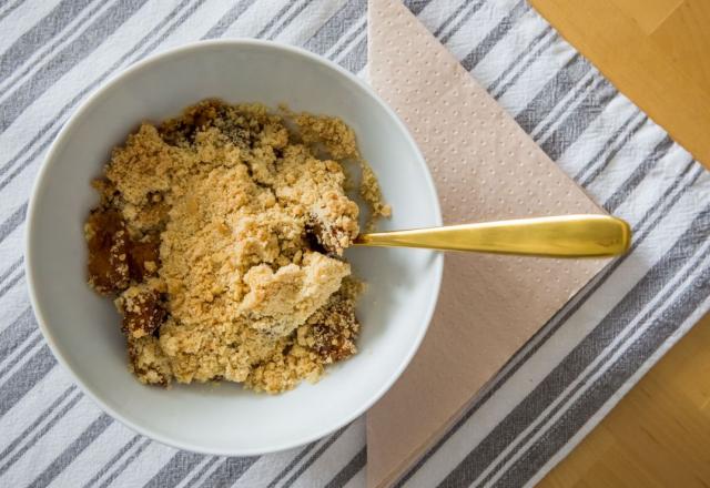 Crumble aux pommes comme en Grande-Bretagne