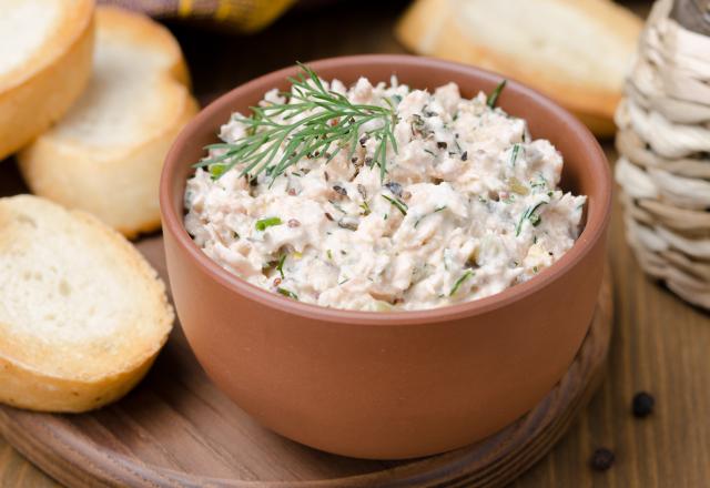 Rillettes de saumon fumé faciles