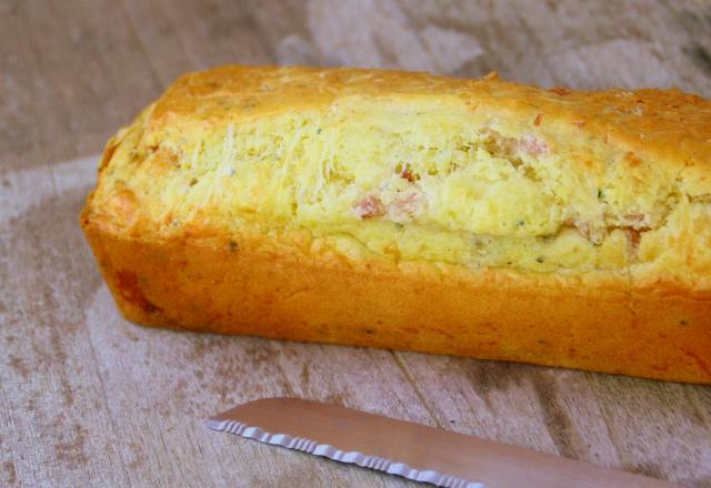 Cake au jambon sans gluten