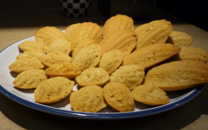 Madeleines au beurre salé