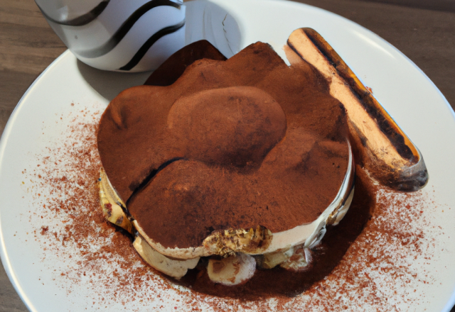 Tiramisu au chocolat et café