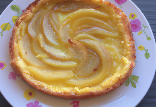 Frangipane à la poire