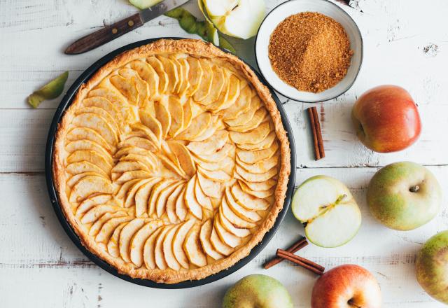 Le secret de cette cheffe mythique pour transformer une simple tarte aux pommes en un pur délice