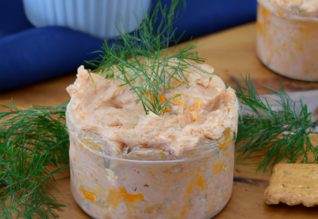 Rillettes de saumon maison