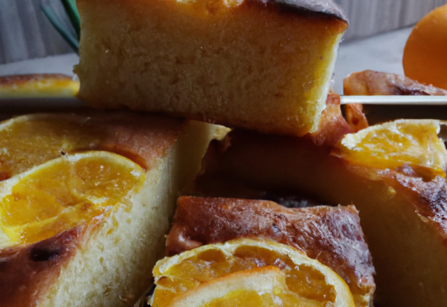 Cake aux notes d'orange