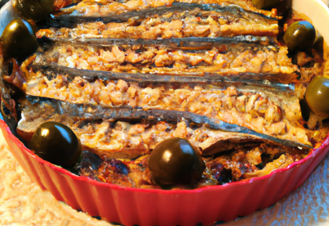 Sardines en tourtière