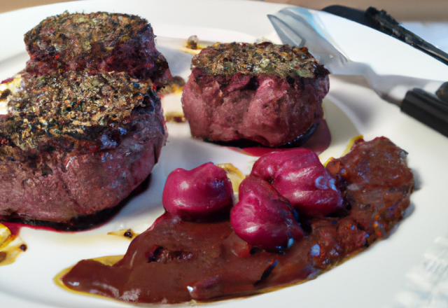 Tournedos au Pinot rouge