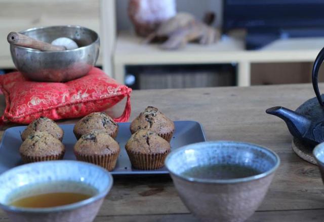 Muffins d'orient à l'huile d'argan et aux dattes