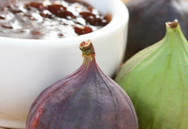 Confiture de figues au thym