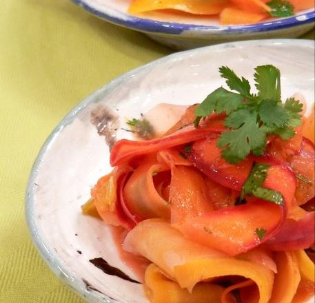 Salade de carottes à l'orientale