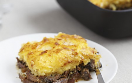 Faux parmentier de queue de bœuf