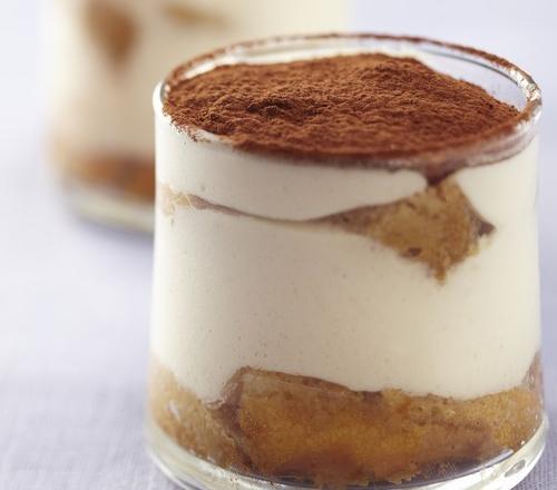 Tiramisu léger en verrine