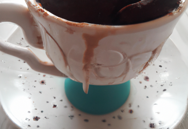 Mug cake choco