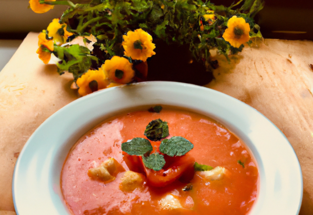 Soupe de Balcon aux bégonias