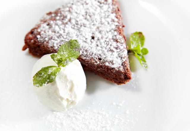 Fondant au chocolat et caramel maison