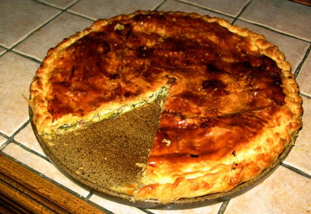 Galette des rois salée (aux poireaux)