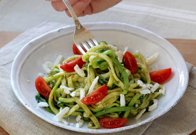 Manger léger mais bon avec ces 6 recettes de spaghettis de légumes