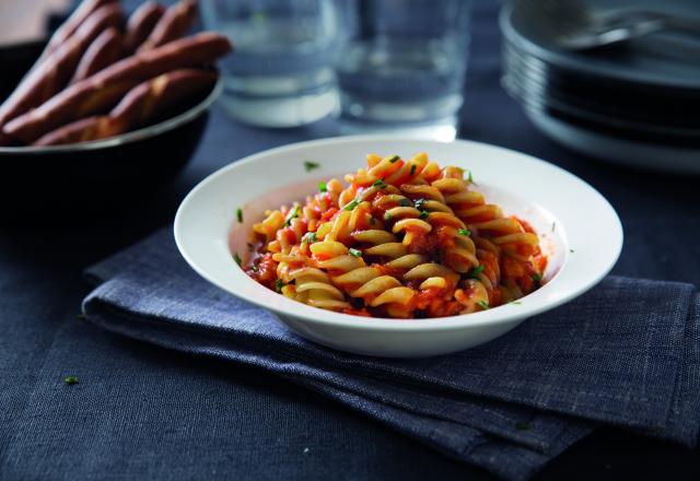 Fusilli Napoletana aux herbes fraîches