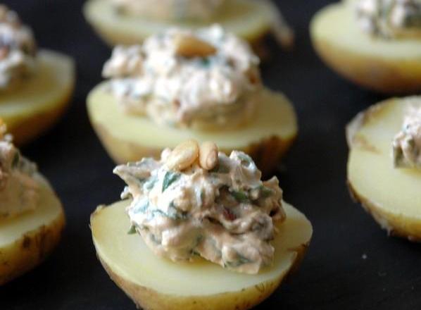 Bonnottes comme des tartines, fromage frais à la provençale