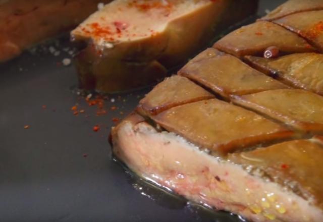 Foie gras frit aux épices