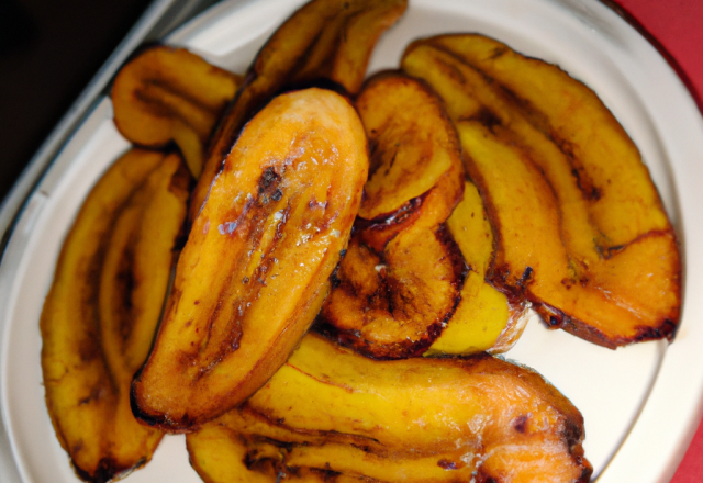 Bananes flambées à l'Antillaise