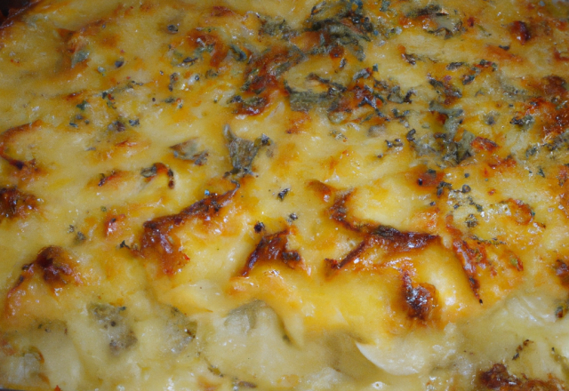 Gratin de chou-fleur au Reblochon