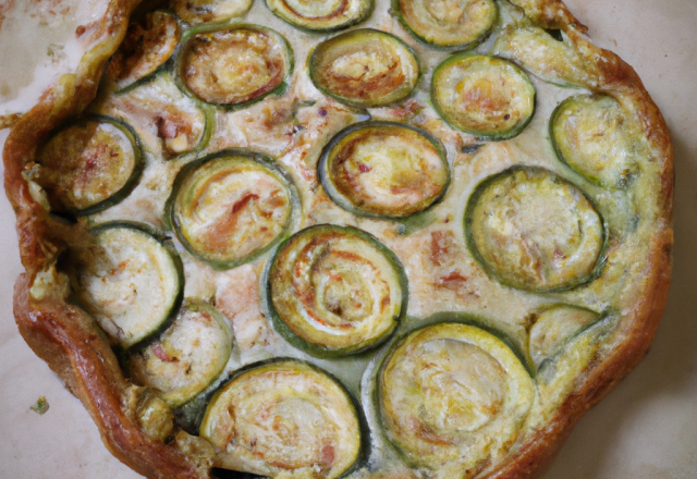 Tarte à la courgette au thermomix