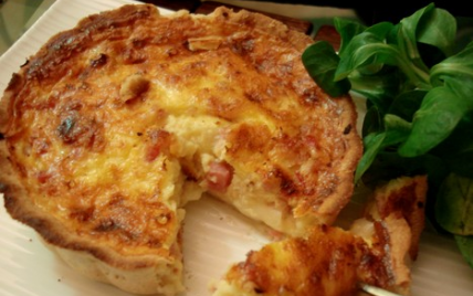 Quiche lorraine inratable