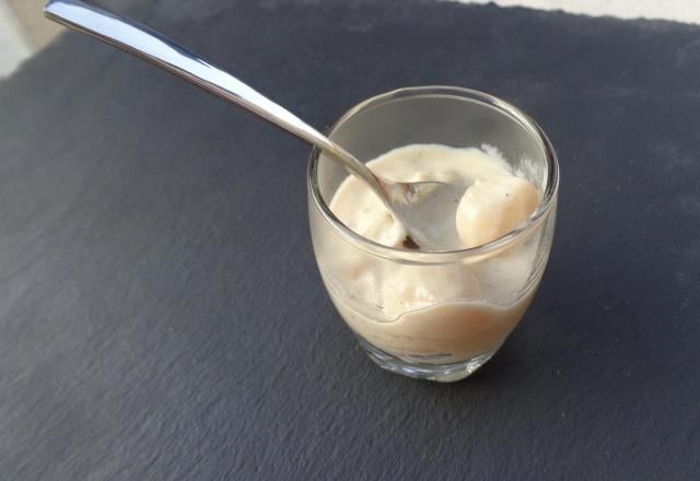 Verrine bretonne de Saint-Jacques au vin blanc