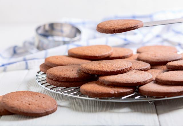 Les sablés au chocolat classiques