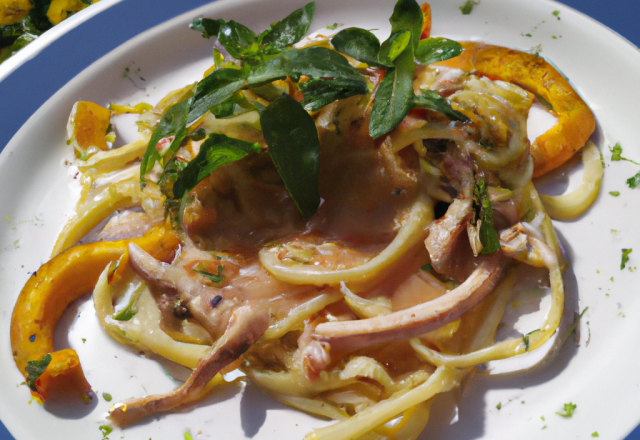 Linguine aux saveurs du soleil