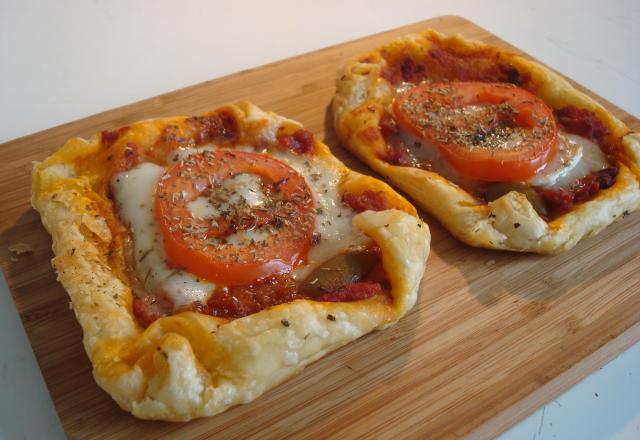 Feuilleté à la tomate et au chèvre