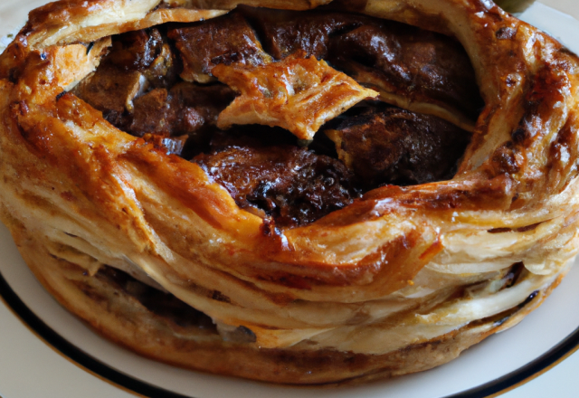 Galette des rois poire/chocolat