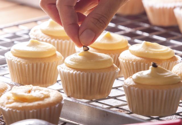 Cupcakes au citron et au lemon curd